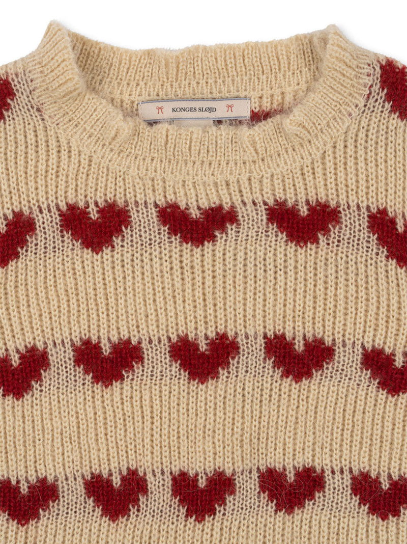 Sweter z wełną alpaki Laula Konges Slojd BÉBÉ Concept 