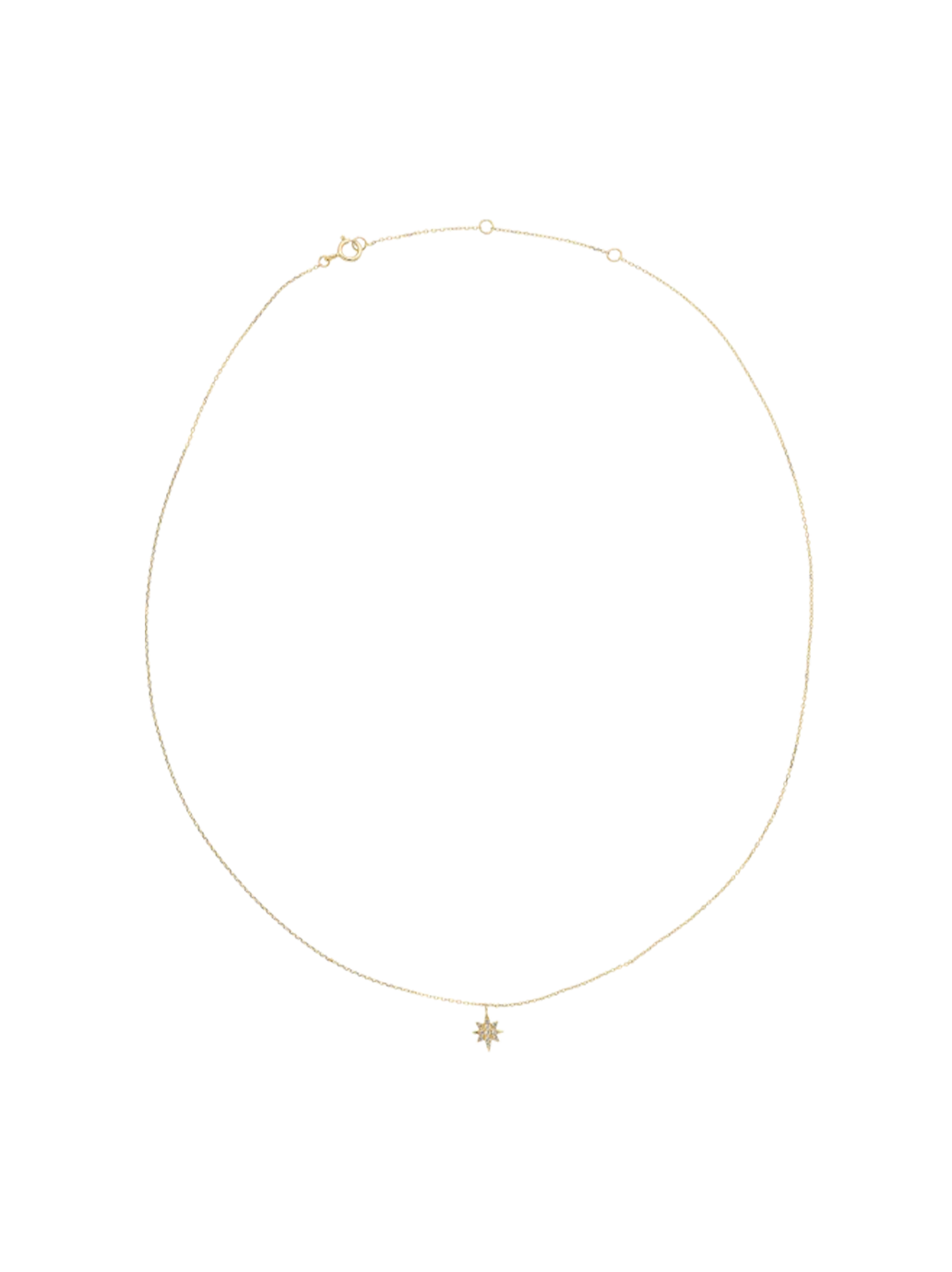 Nebeský tělový náhrdelník 14K GOLD