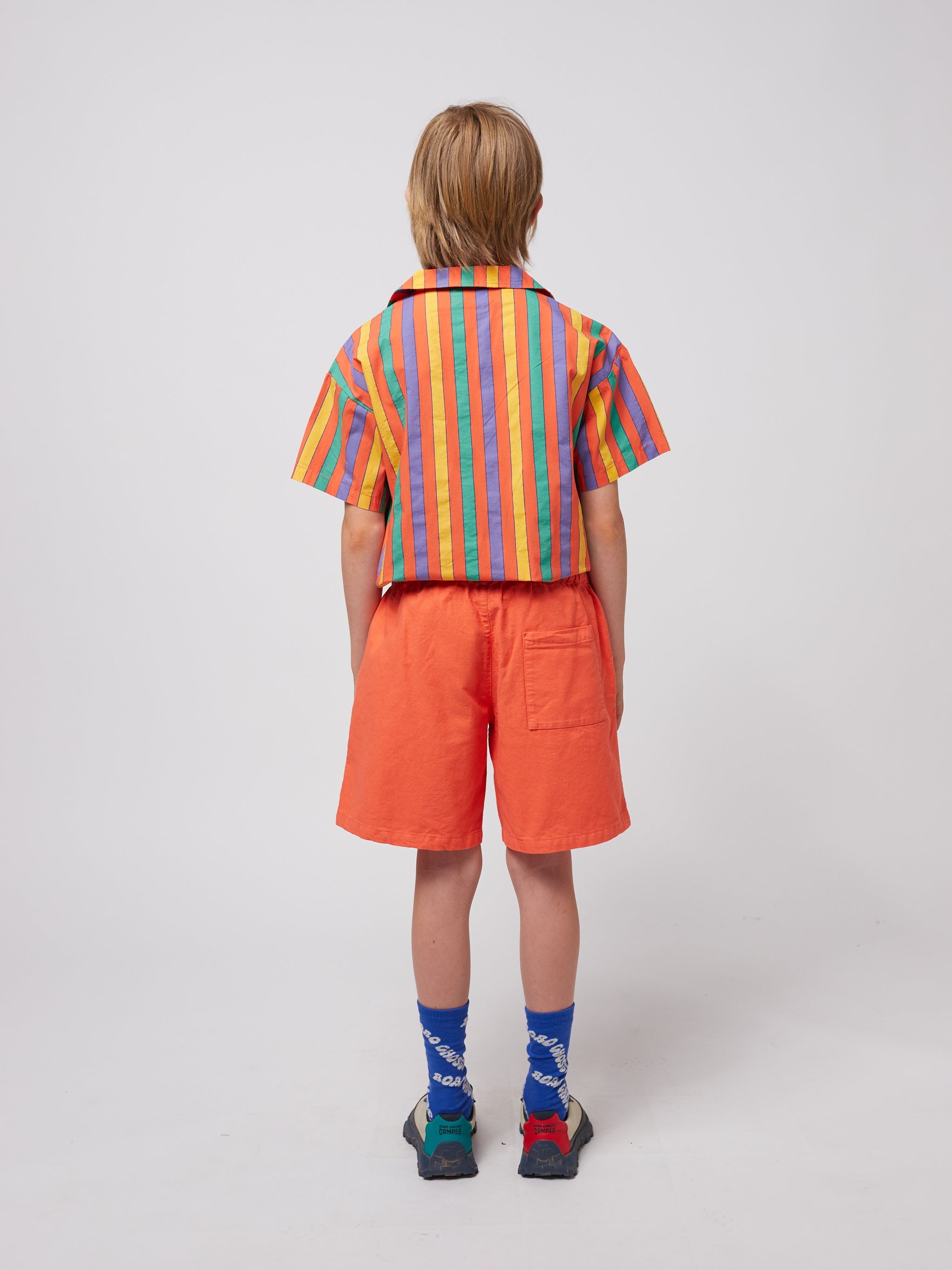 Spodenki Smiling woven bermuda shorts Bobo Choses BÉBÉ Concept 
