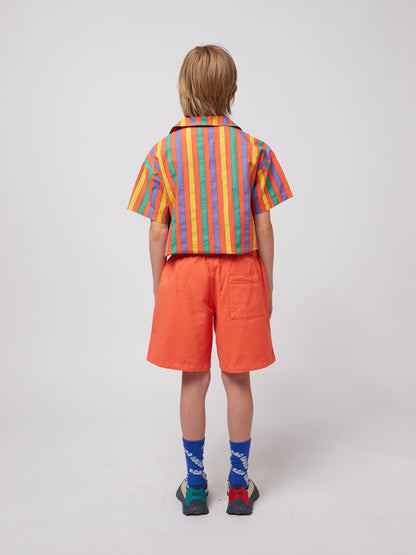 Spodenki Smiling woven bermuda shorts Bobo Choses BÉBÉ Concept 