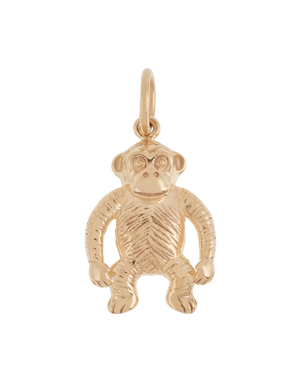 Złota zawieszka Regal Monkey Charm Anna + Nina BÉBÉ Concept 