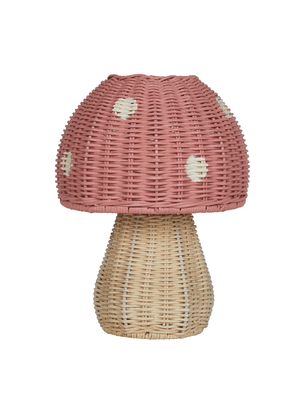 Rattanowa lampka Toadstool Olli Ella BÉBÉ Concept 