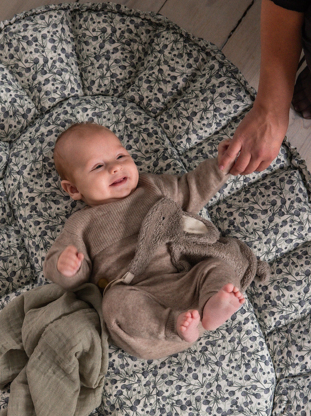 Gniazdko niemowlęce Sebra 3-in-1 Baby Nest Sebra BÉBÉ Concept 