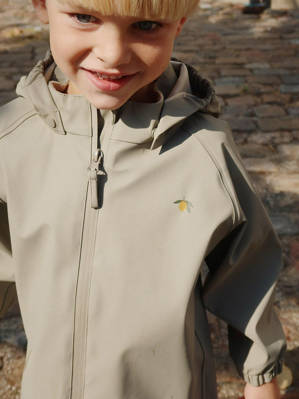 Ocieplany zestaw przeciwdeszczowy Rainy Palme set Konges Slojd BÉBÉ Concept 