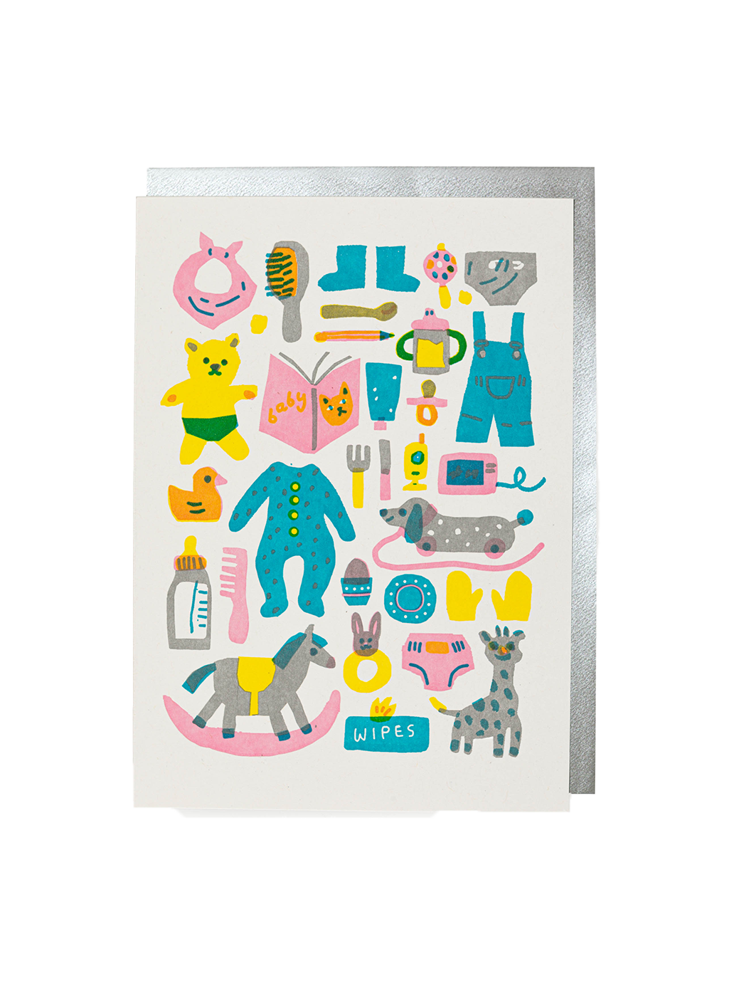 Ozdobna kartka z kopertą Peanut Baby Archivist Gallery BÉBÉ Concept 