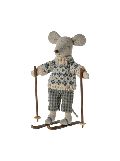 Myszka narciarka Winter Mouse Maileg BEBE Concept 