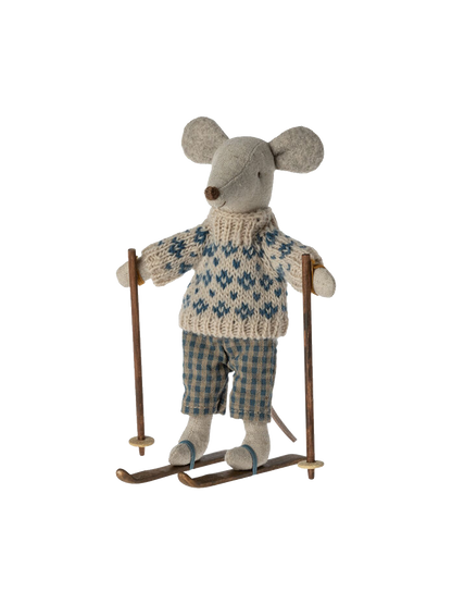 Myszka narciarka Winter Mouse Maileg BÉBÉ Concept