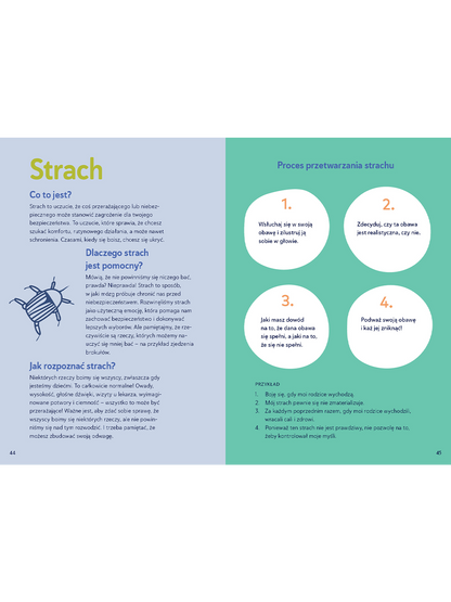 Emocje. Wszystko, co czujesz. Przewodnik dla dzieci po świecie uczuć Wydawnictwo Mamania BÉBÉ Concept 