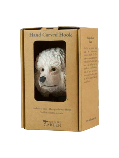 Drewniany haczyk Pudel Wildlife Garden BÉBÉ Concept 