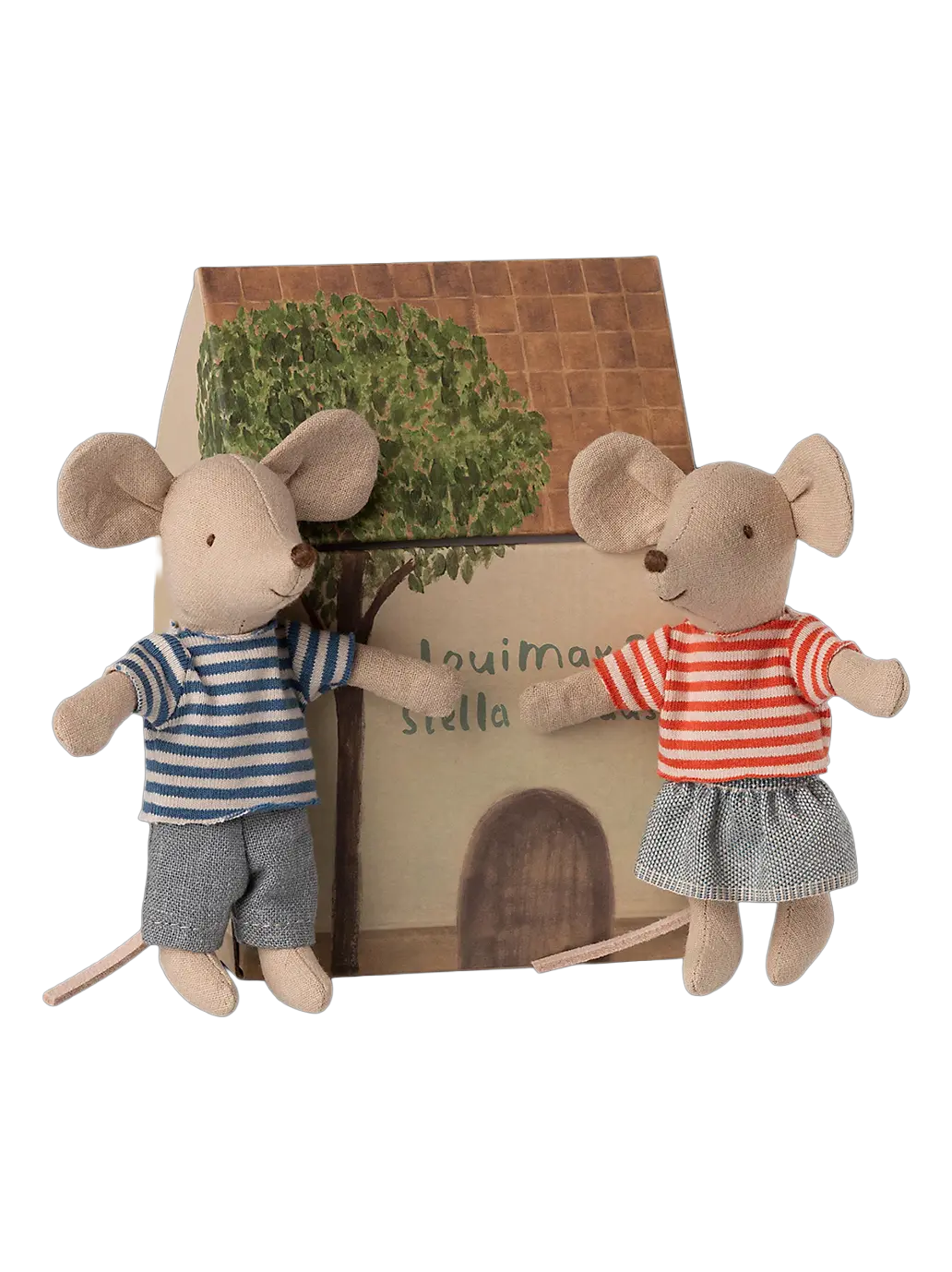 LouiMax i Stella braciszek i siostra myszki Maileg BEBE Concept 