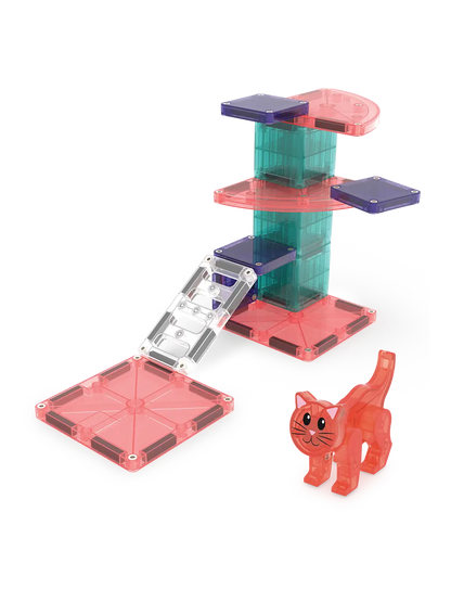 Klocki Magnetyczne Cat Tree Magna-Tiles BÉBÉ Concept 