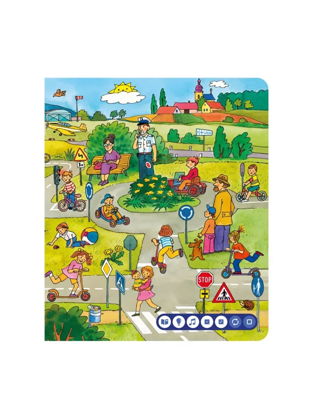 Transport. Książka interaktywna Albi BÉBÉ Concept 