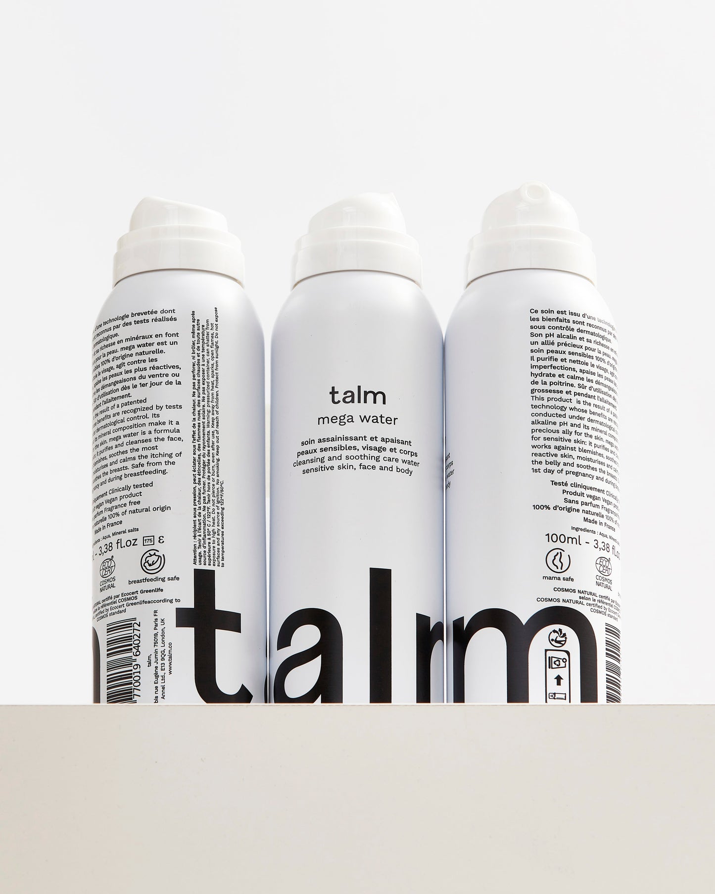 Oczyszczająca mgiełka do twarzy Mega Water talm BÉBÉ Concept