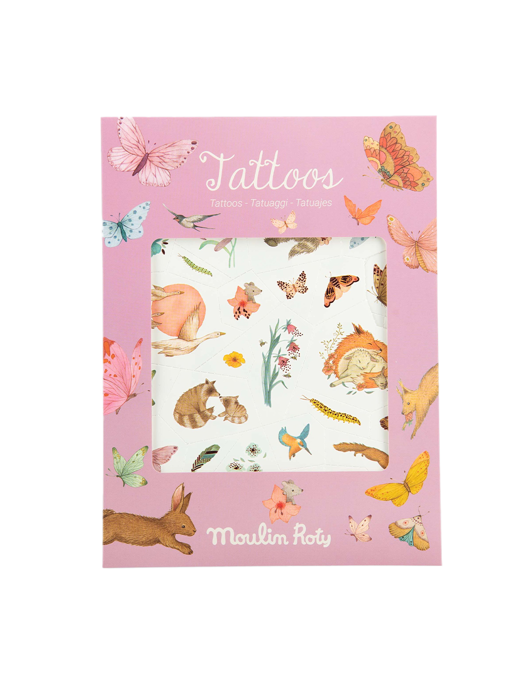 Zmywalne tatuaże Moulin Roty BÉBÉ Concept 