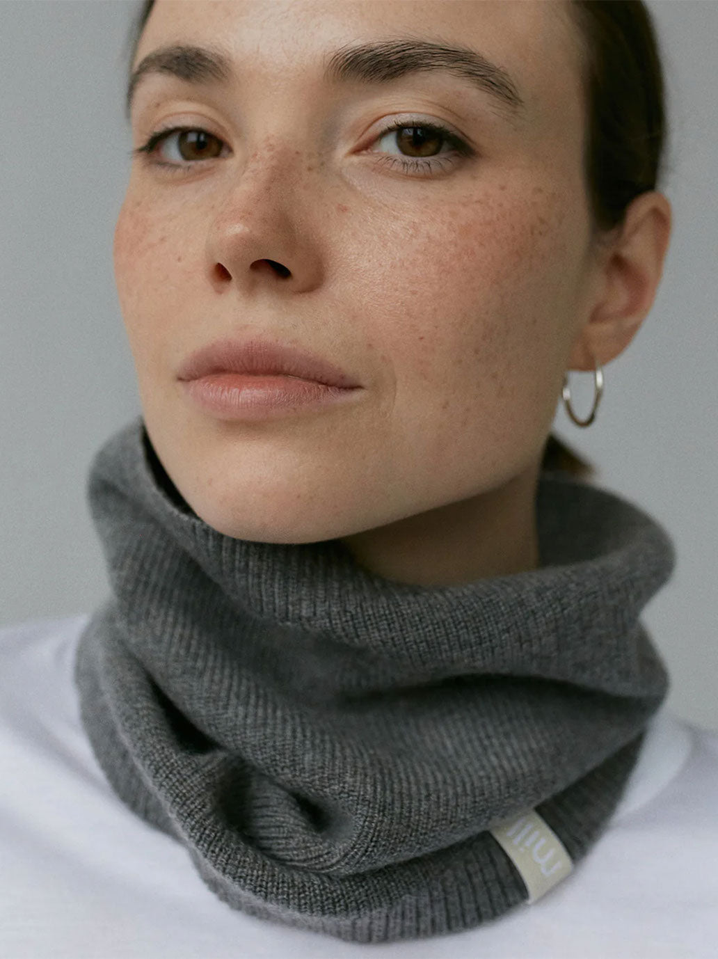 Cienki komin z wełny merino Fine Adult Mille Family BÉBÉ Concept 