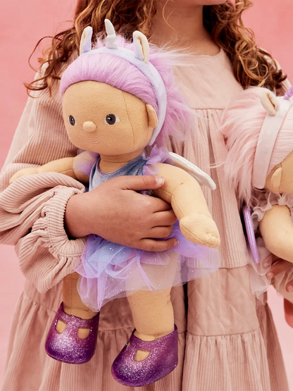 Miękka Lala Dinkum Doll Dream Violet Olli Ella BEBE Concept 