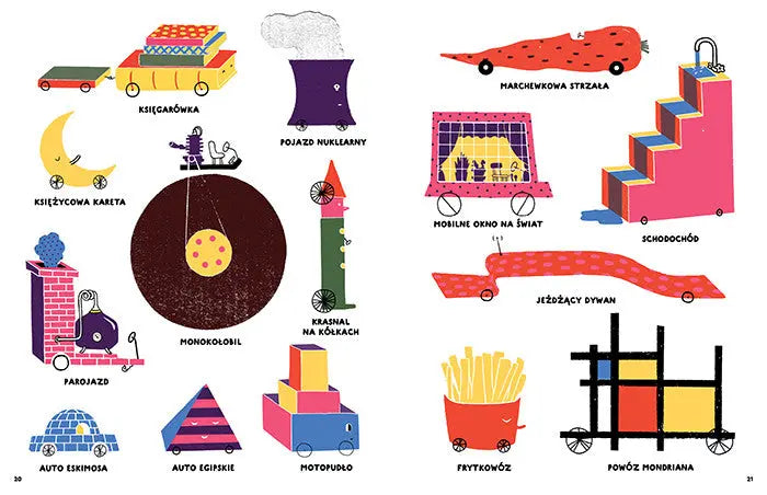 Autochody Wydawnictwo Zakamarki BÉBÉ Concept