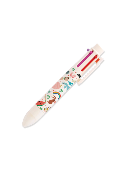 Tęczowy długopis z 6 kolorami Djeco BÉBÉ Concept