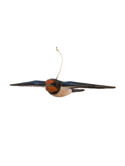 Drewniana dekoracyjna zawieszka Jaskółka Wildlife Garden BÉBÉ Concept 