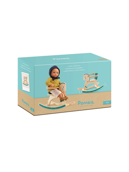 Bujany konik dla lalki Pomea Djeco BÉBÉ Concept 