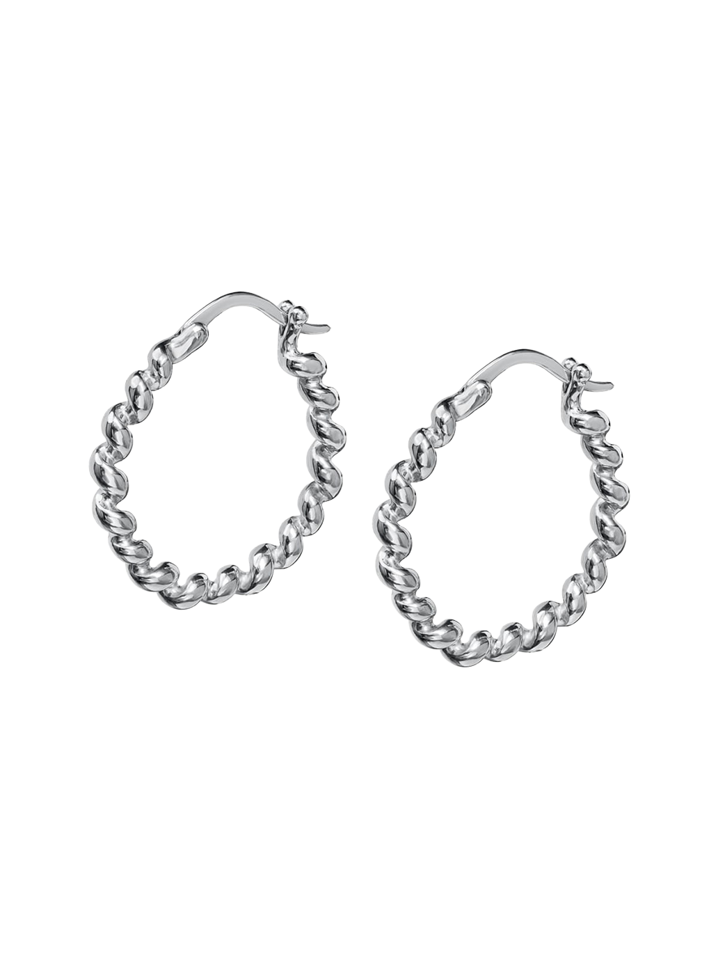 Kolczyki Twist SILVER