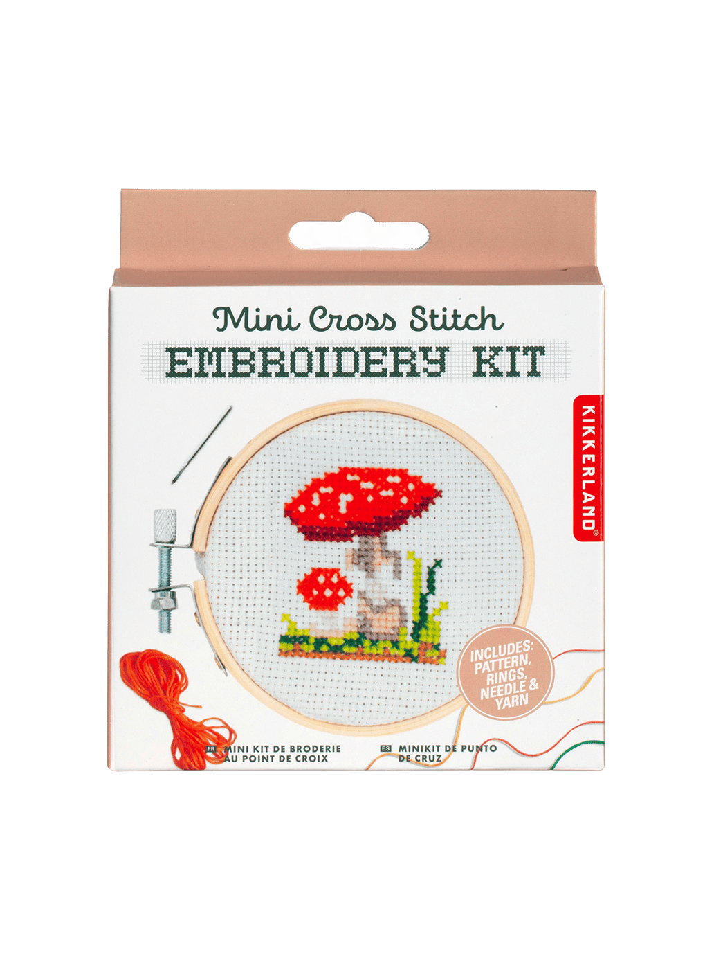 Mini zestaw do wyszywania Embroidery Set Kikkerland BÉBÉ Concept 