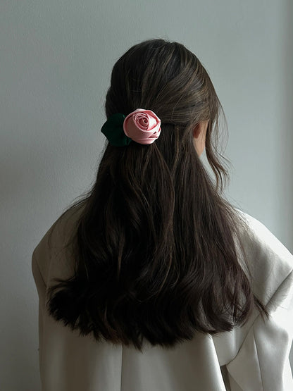 Gumka do włosów Aurora Elastic Rose ROSE