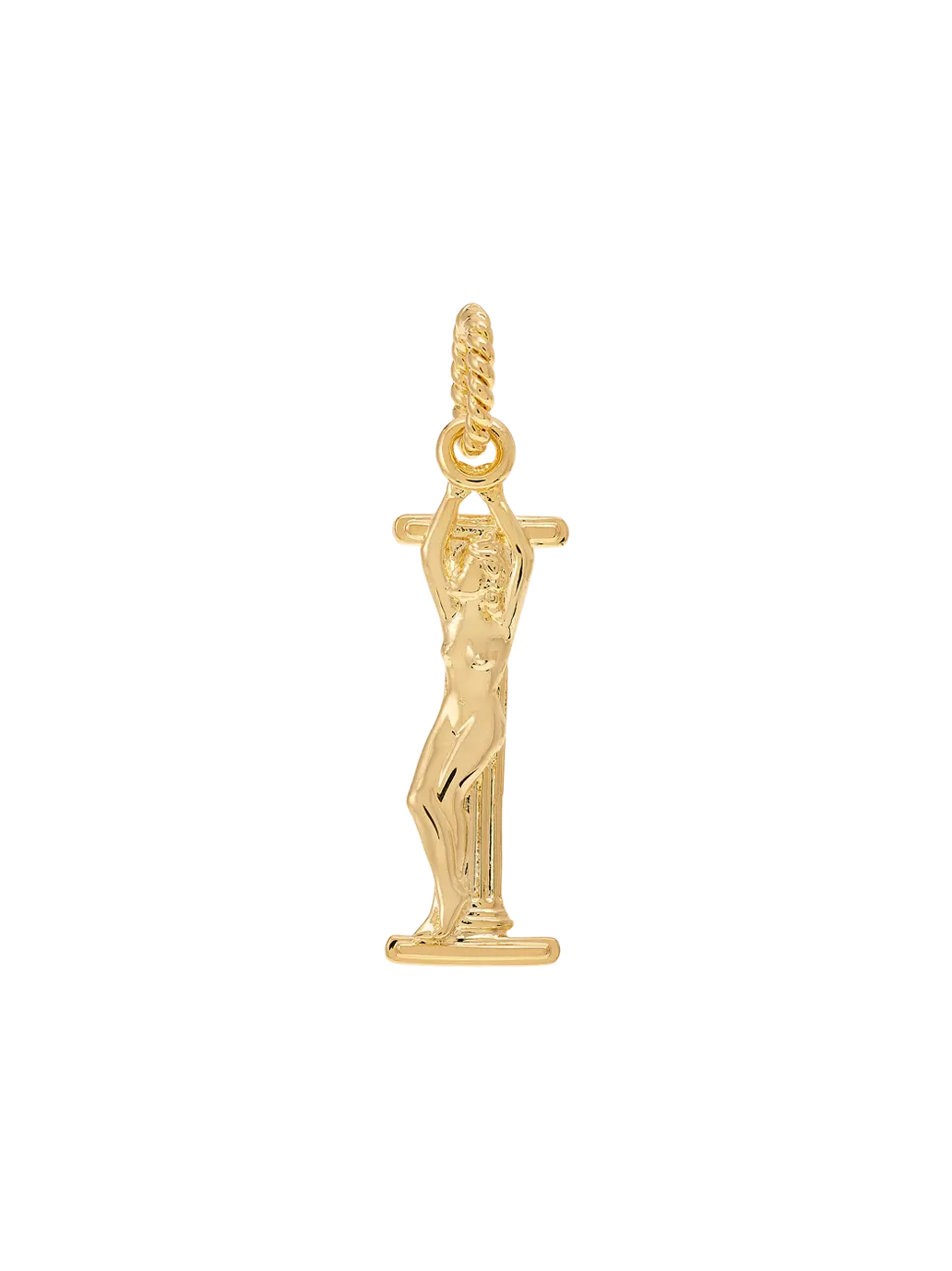 Pozłacana zawieszka Initial Muse Necklace Charm Anna + Nina BÉBÉ Concept 