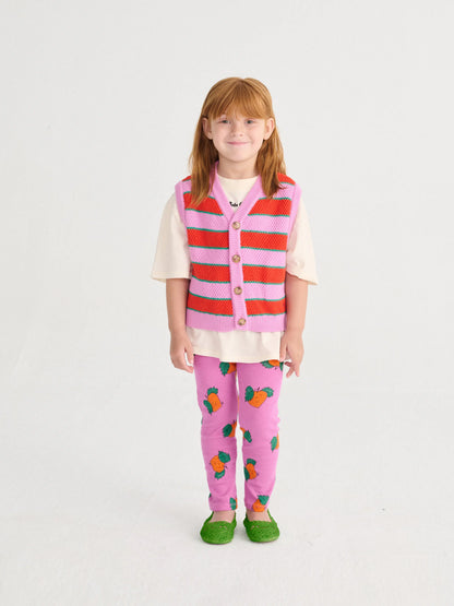 Tangerine all over leggings Bobo Choses BEBE Concept 