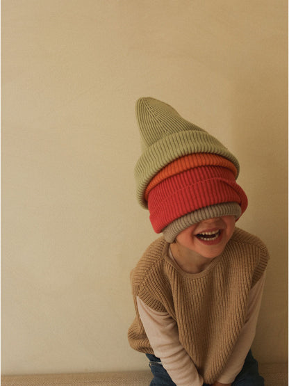 Całoroczna czapka merino Fonzie Beanie Hvid BÉBÉ Concept 