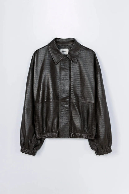 Nappa Bomber Jacket Crocodile Cordera BÉBÉ Concept 