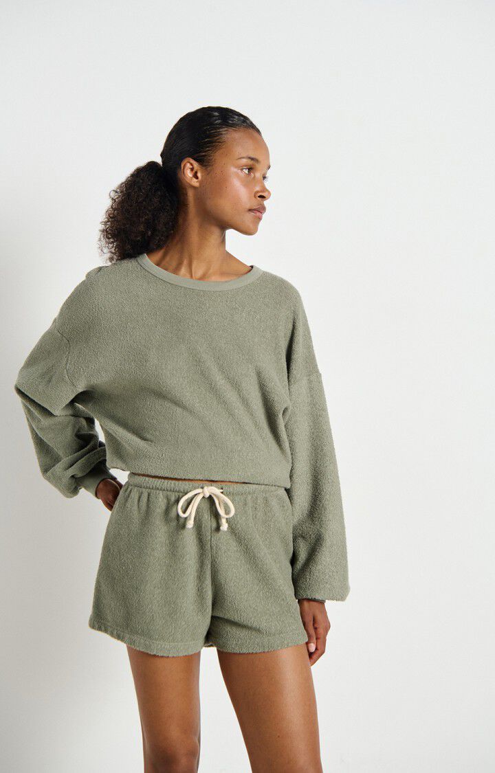 Damskie spodenki z efektem bouclé Bobypark American Vintage BÉBÉ Concept 