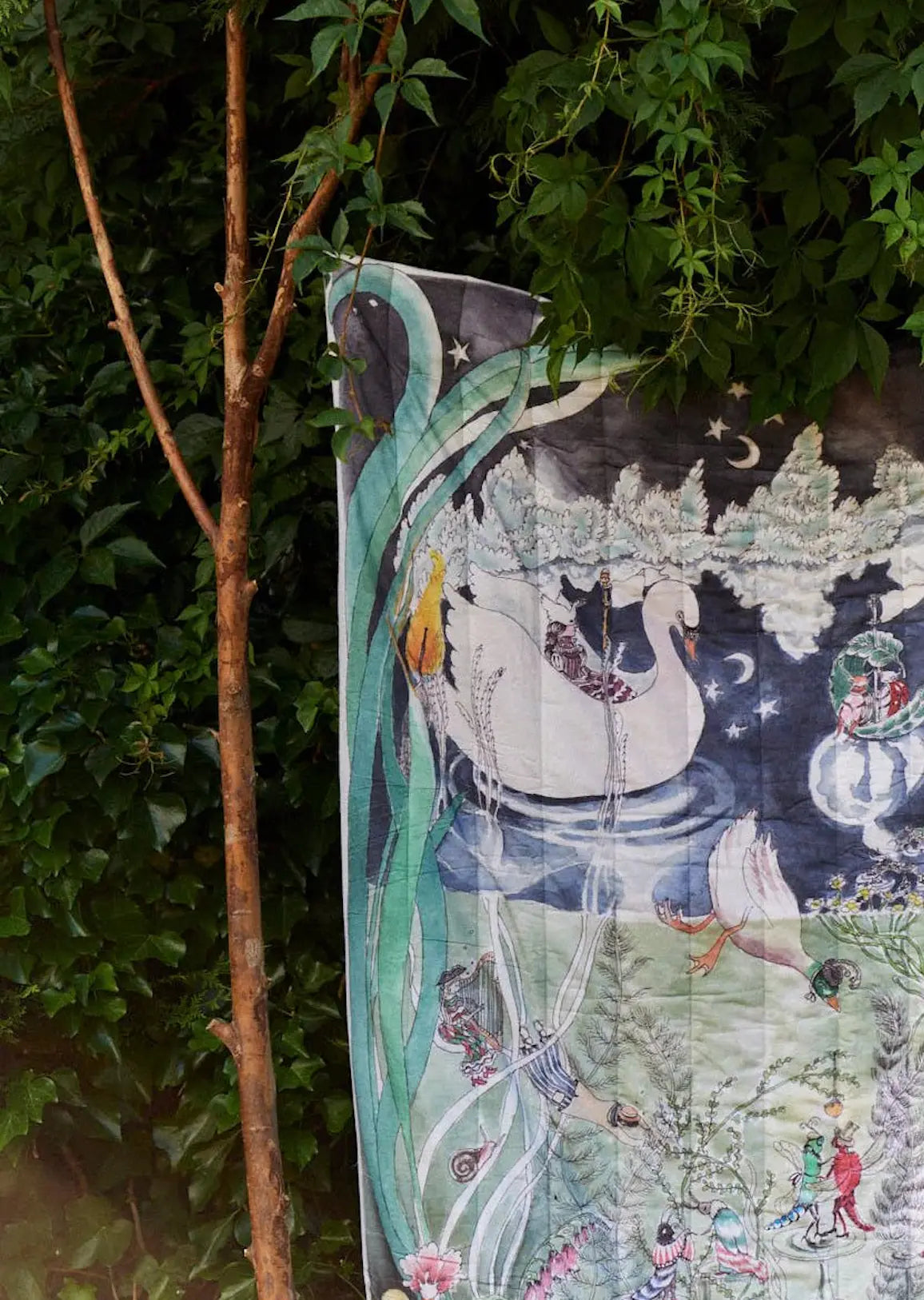 Dwustronna pikowana narzuta z bawełny Forivor BÉBÉ Concept 