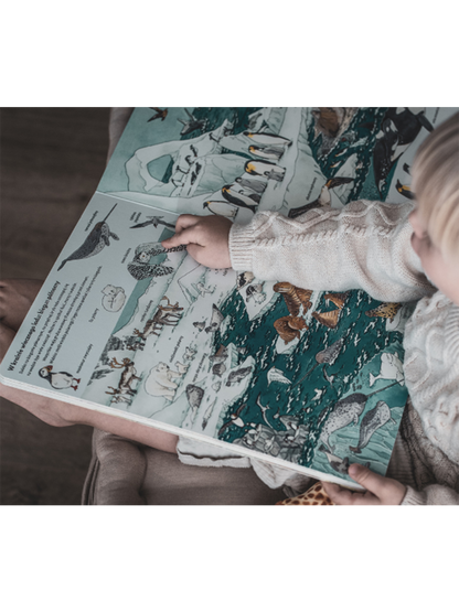Wielka księga zwierząt Wydawnictwo SAM BÉBÉ Concept