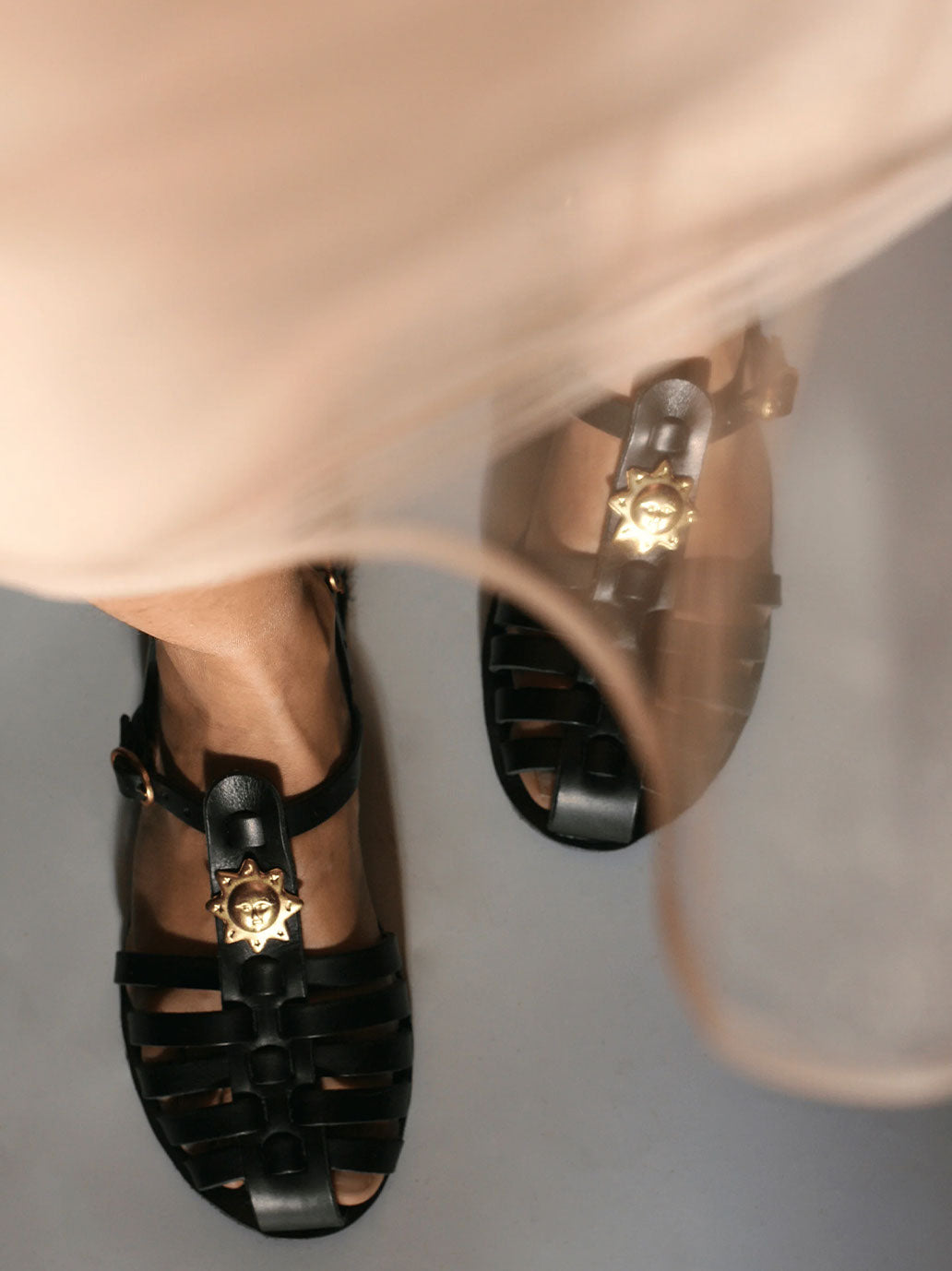 Skórzane sandały Fisherman Mama Praia BÉBÉ Concept 