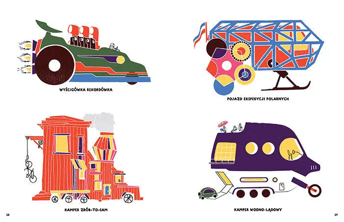 Autochody Wydawnictwo Zakamarki BÉBÉ Concept