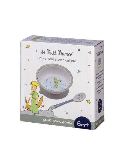 Zestaw miseczka z przyssawką i łyżka z melaminy Maison Petit Jour BÉBÉ Concept