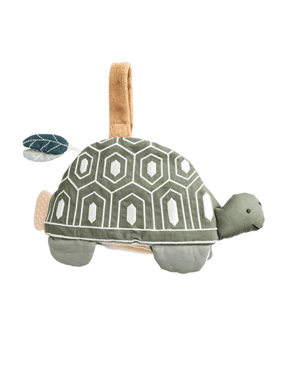 Sensoryczna książeczka Turbo Turtle Sebra BÉBÉ Concept 