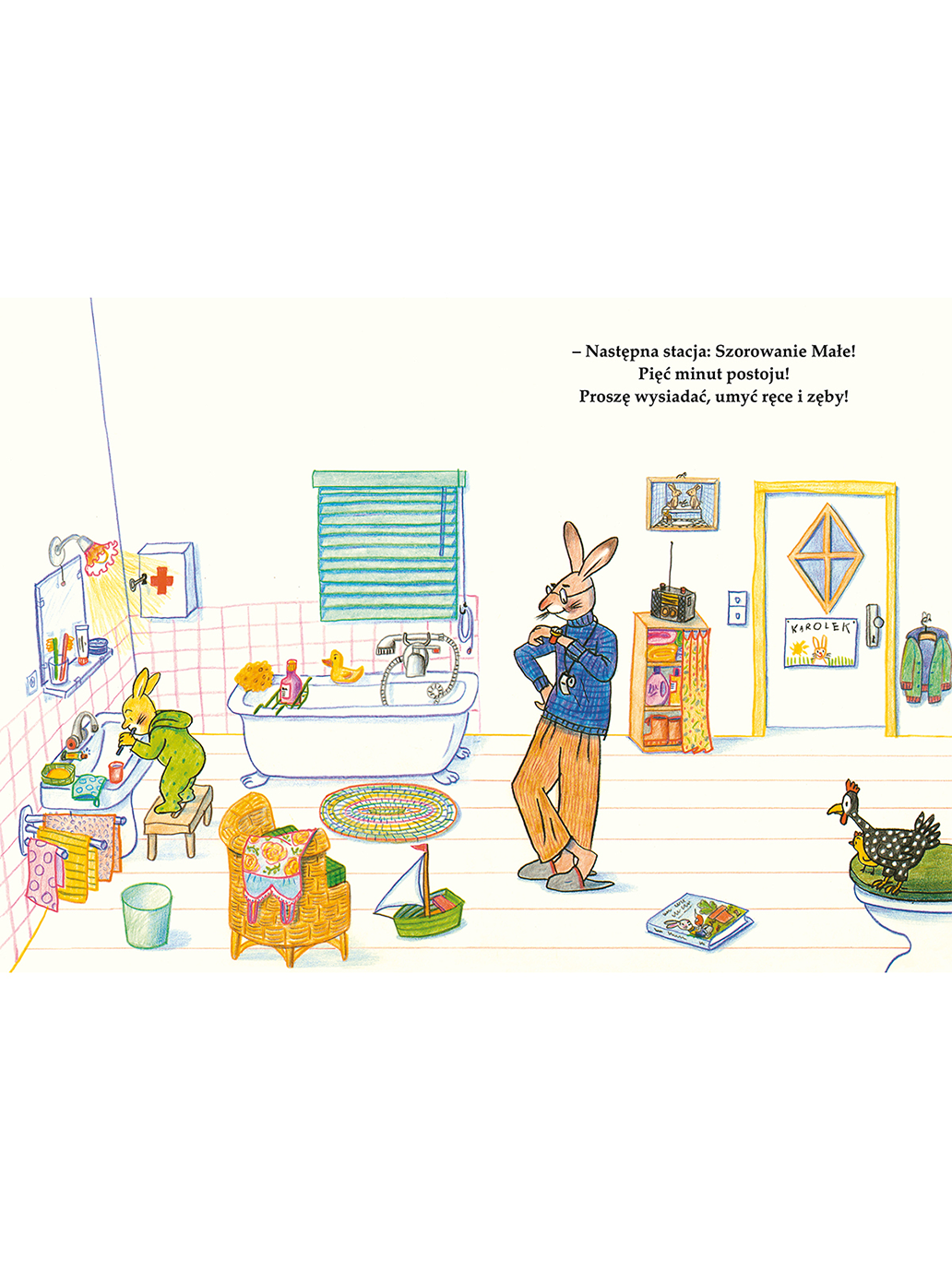 Dobranoc, Karolku! Wydawnictwo Dwie Siostry BÉBÉ Concept