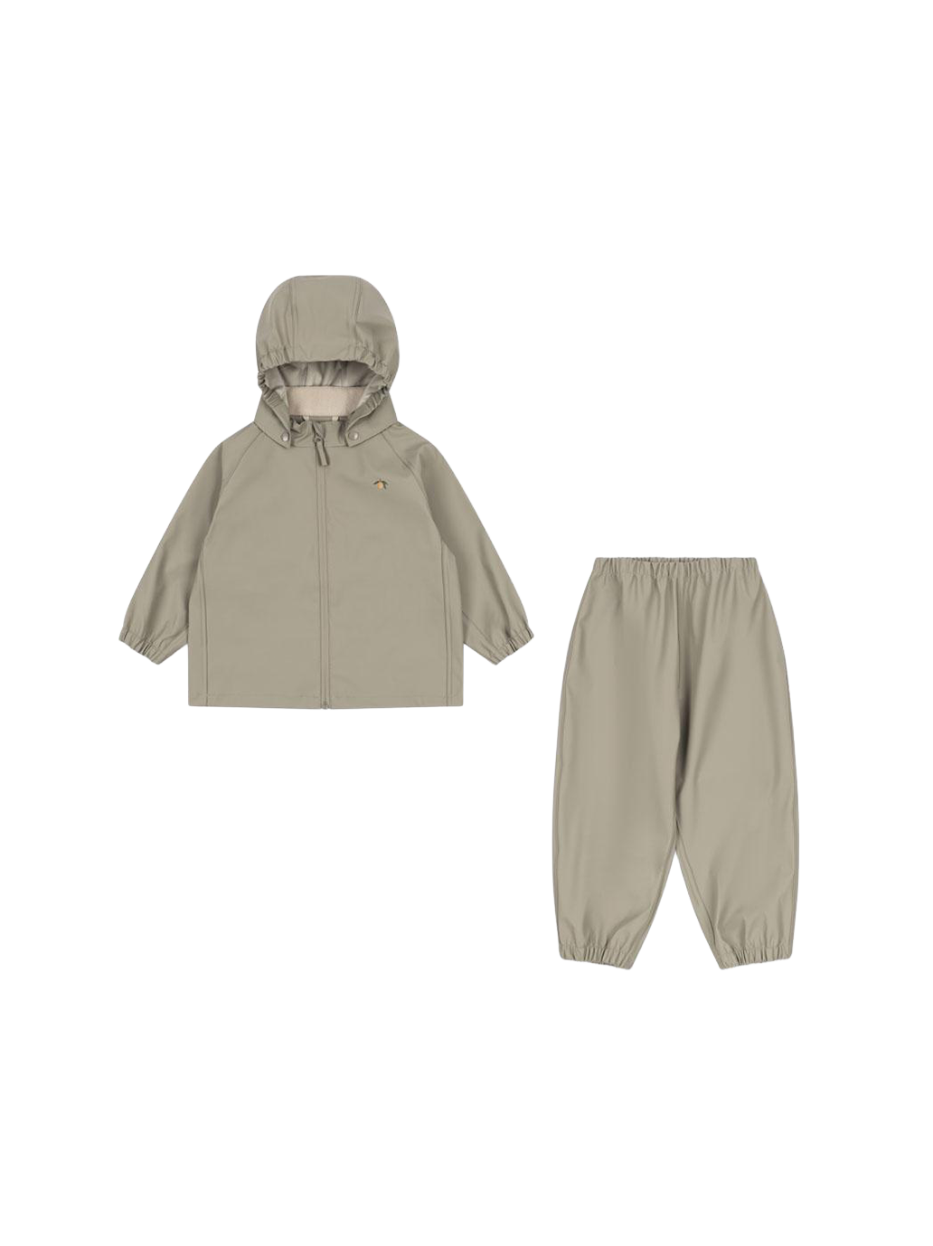 Ocieplany zestaw przeciwdeszczowy Rainy Palme set Konges Slojd BÉBÉ Concept 