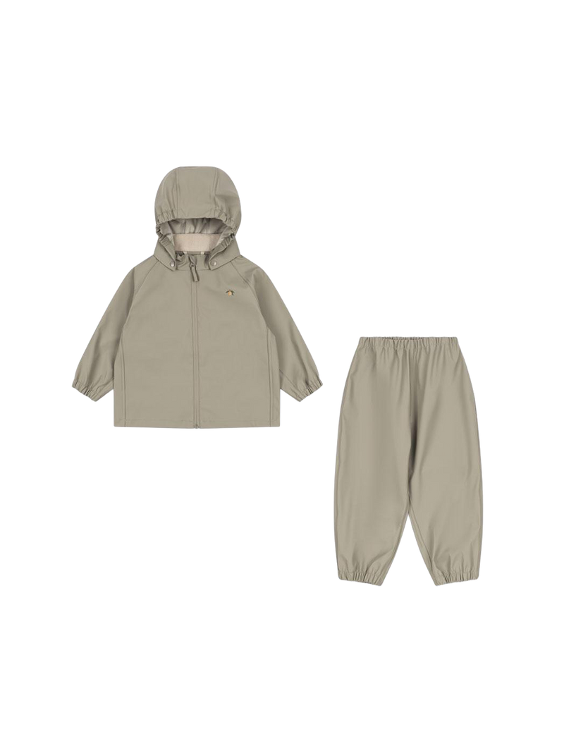 Ocieplany zestaw przeciwdeszczowy Rainy Palme set Konges Slojd BÉBÉ Concept 