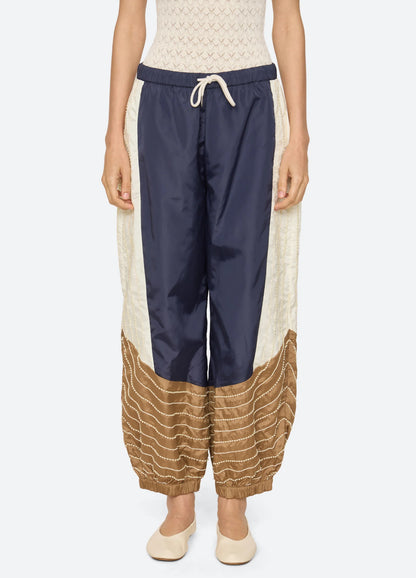 Quinn Embroidered Beaded Jogger MULTI