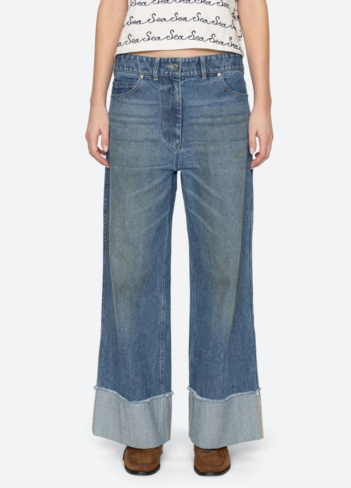 Zayna Denim Straight Leg Jean
