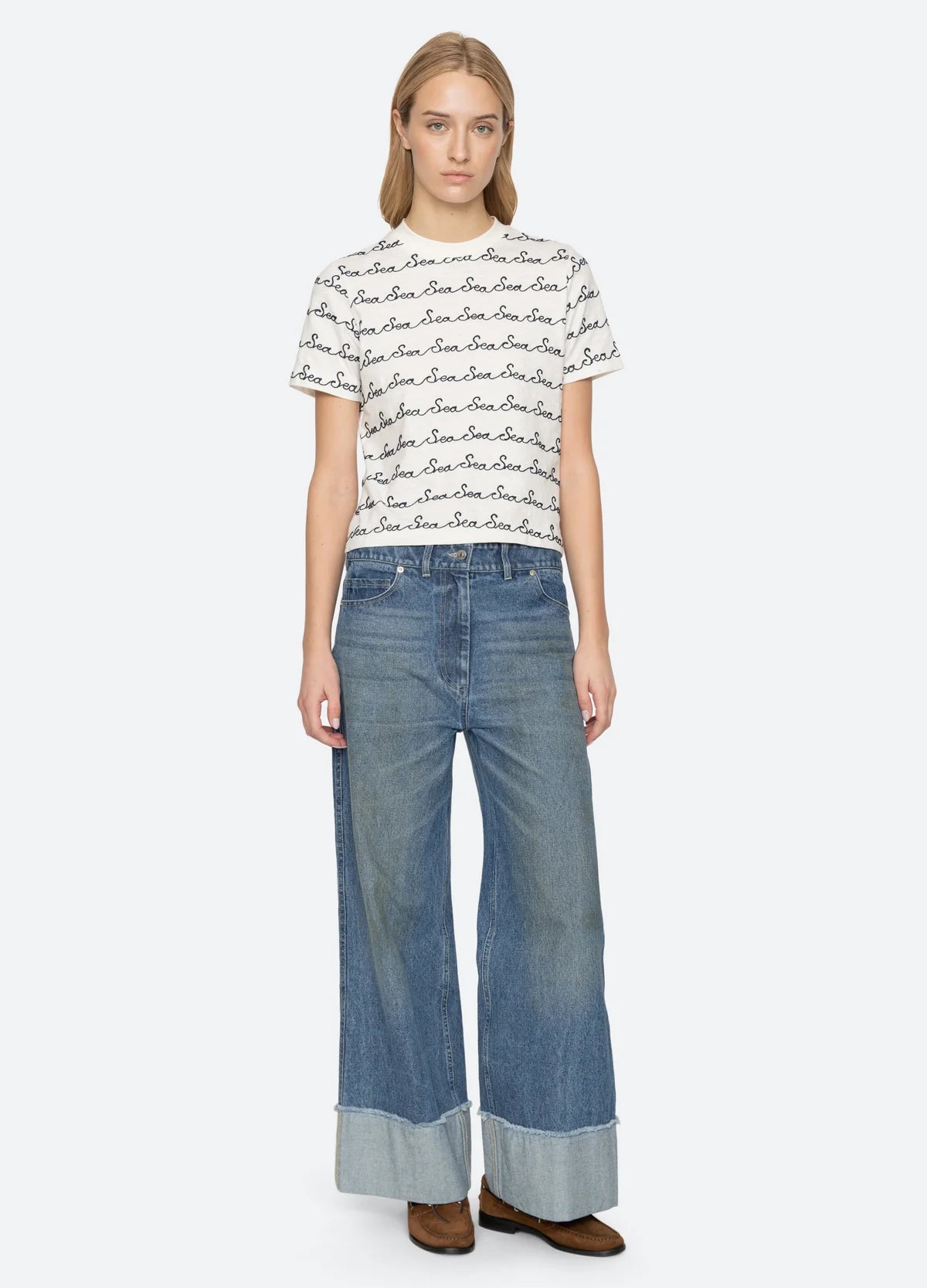 Zayna Denim Straight Leg Jean