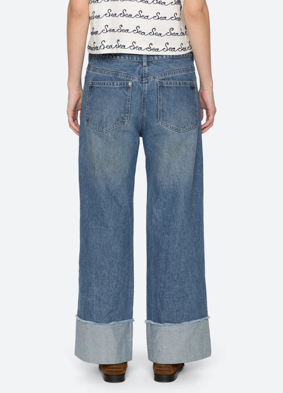 Zayna Denim Straight Leg Jean