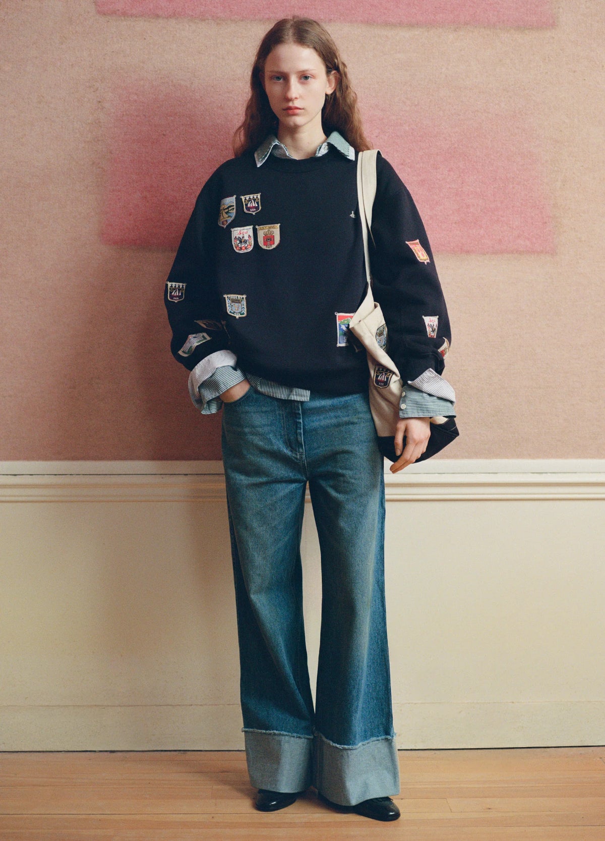 Zayna Denim Straight Leg Jean BLUE