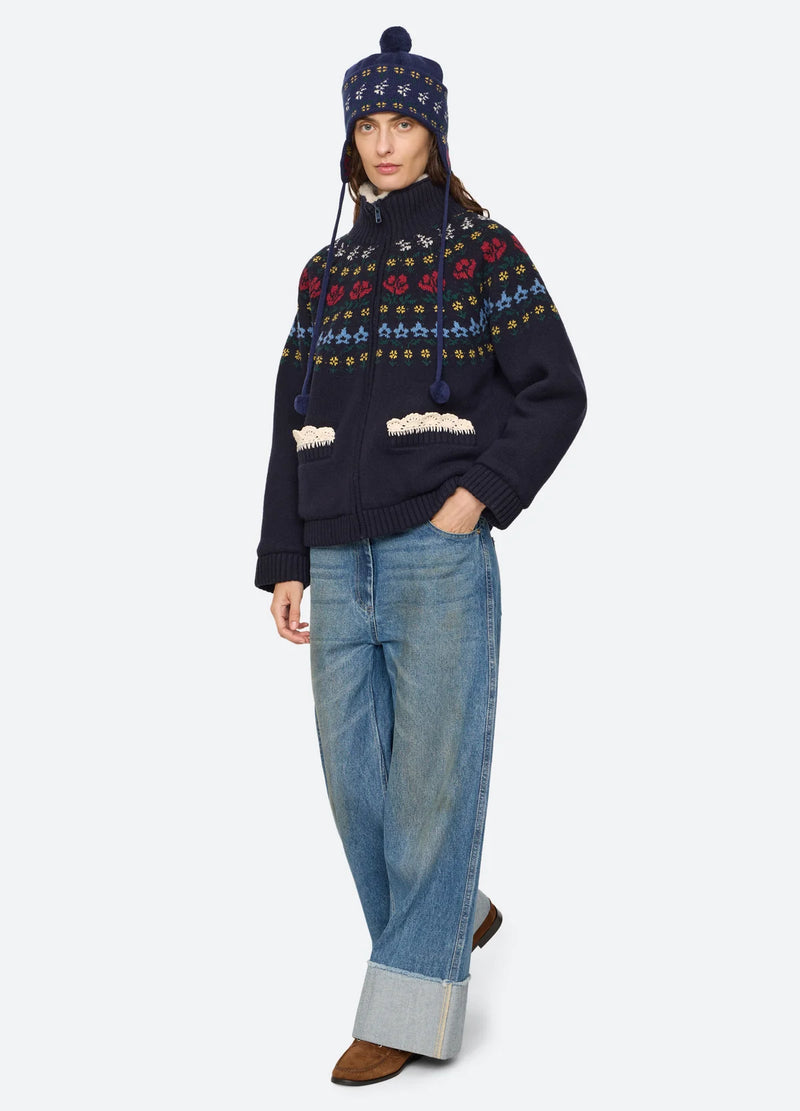 Preston Knit Sherpa Lined Jacket