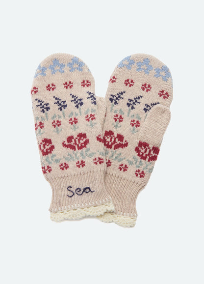 Preston Knit Mittens CREAM