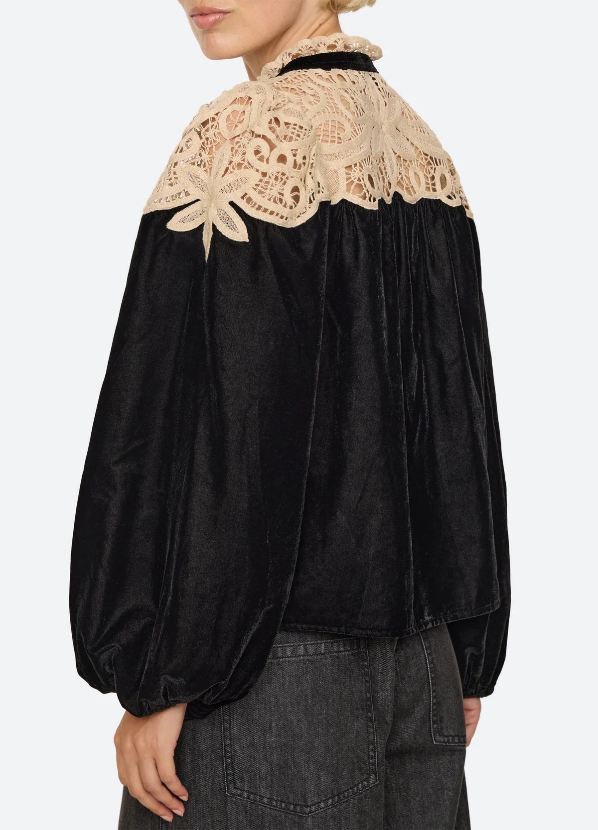 Shiloh Embroidered Long Sleeve Top