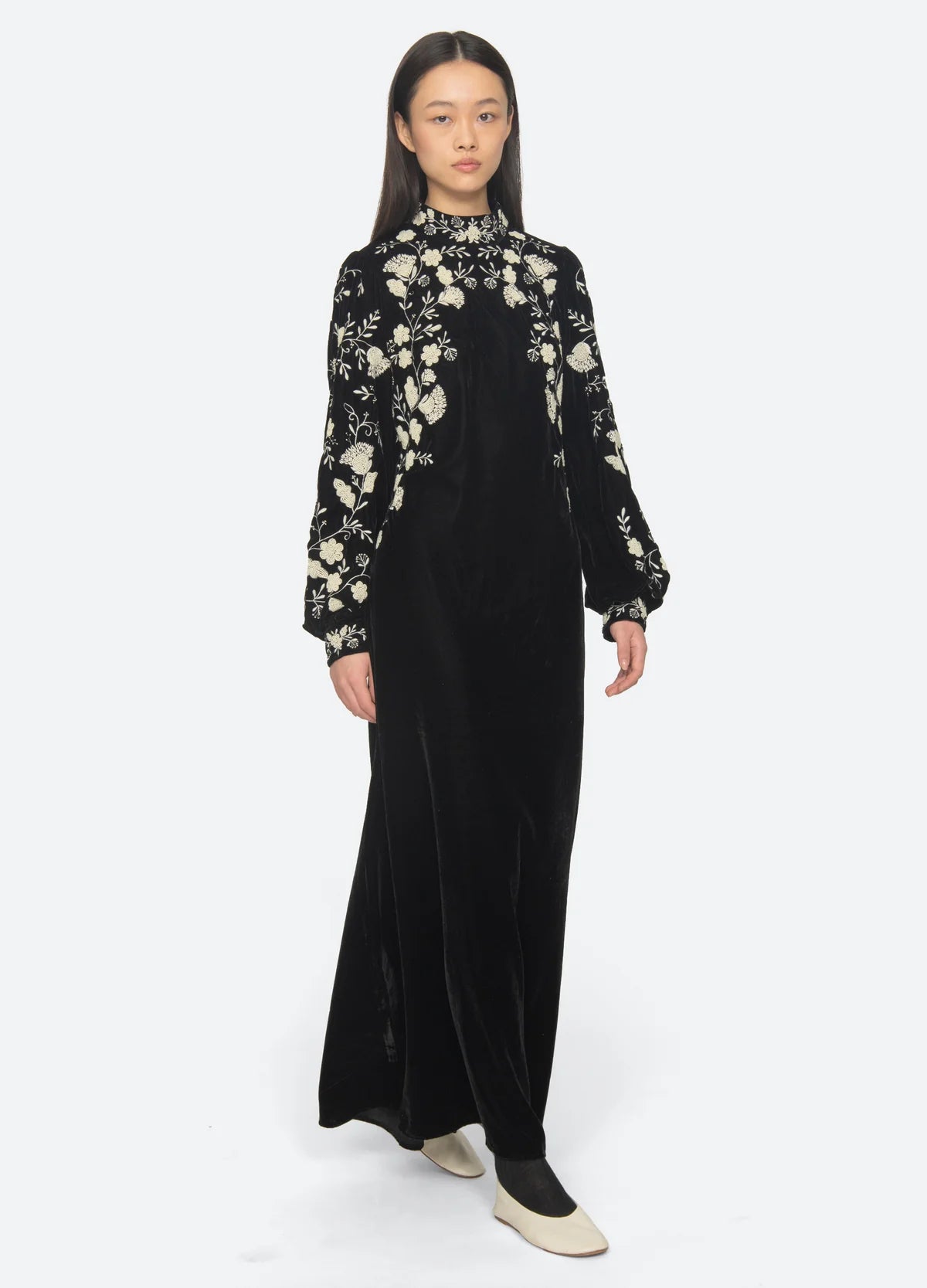 Shiloh Embroidered Maxi Dress